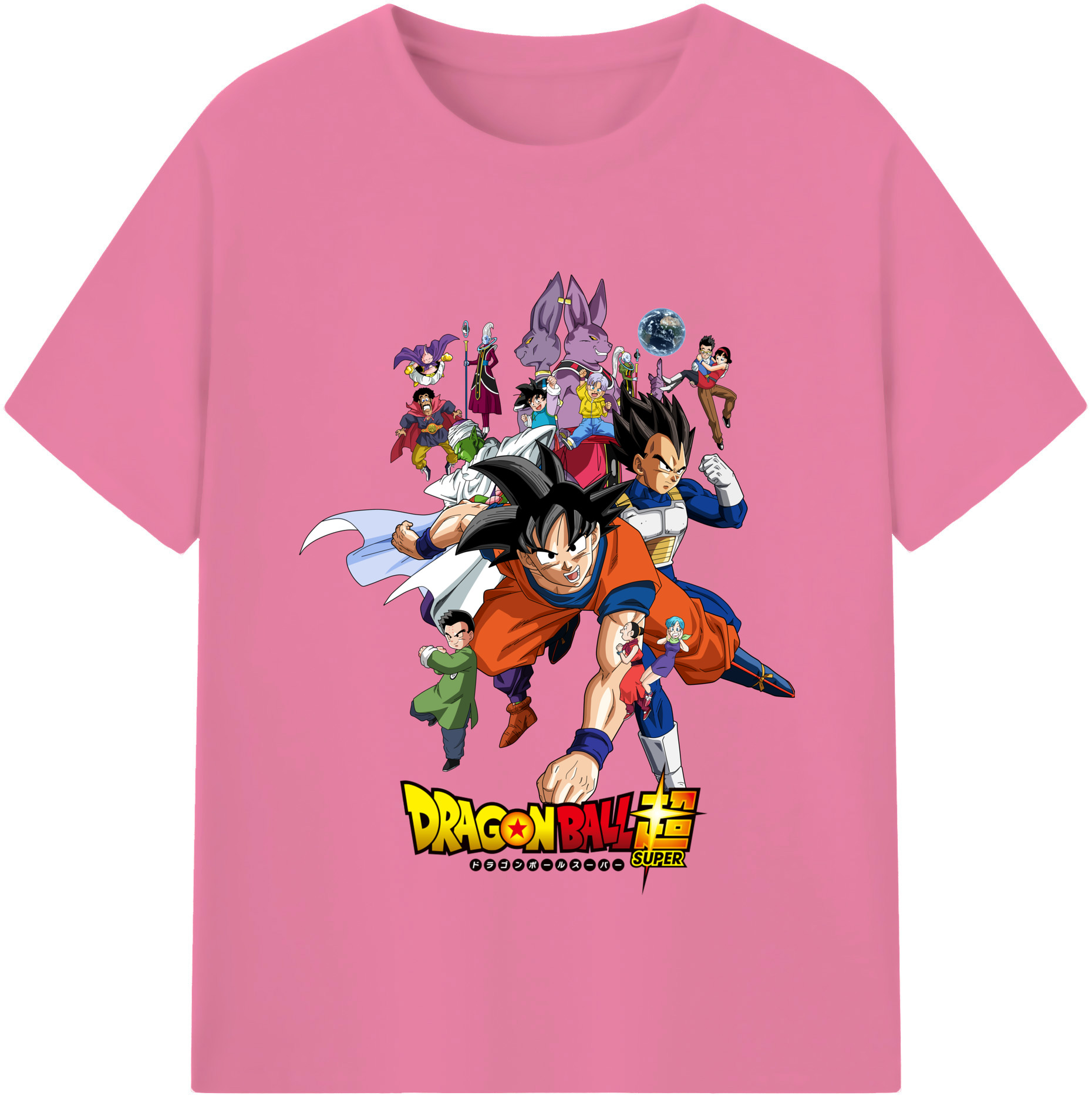 （画像用） ドラゴンボール DRAGON BALL 綿100％半袖Tシャツ（フロントプリント）